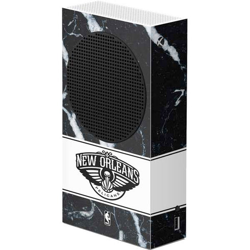 NBA New Orleans Pelicans Marble Xbox Series S Console Skin